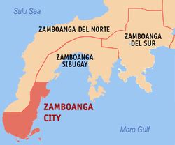San Roque (Zamboanga City) Street Guide and Map.